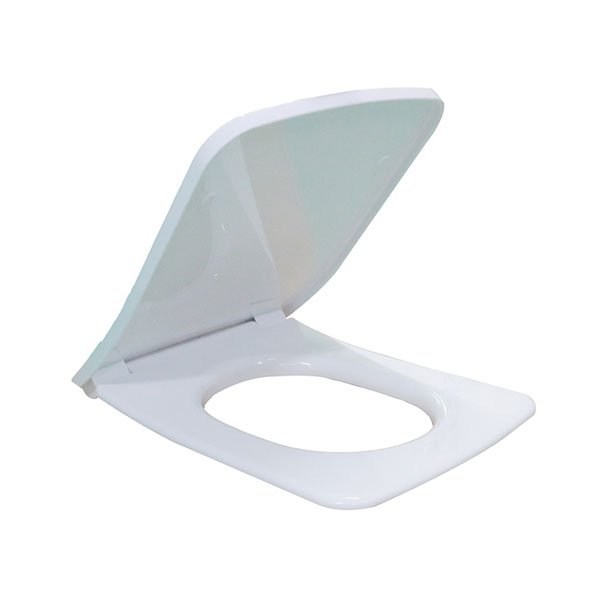 TC517IN soft close slim square toilet seat and cover white