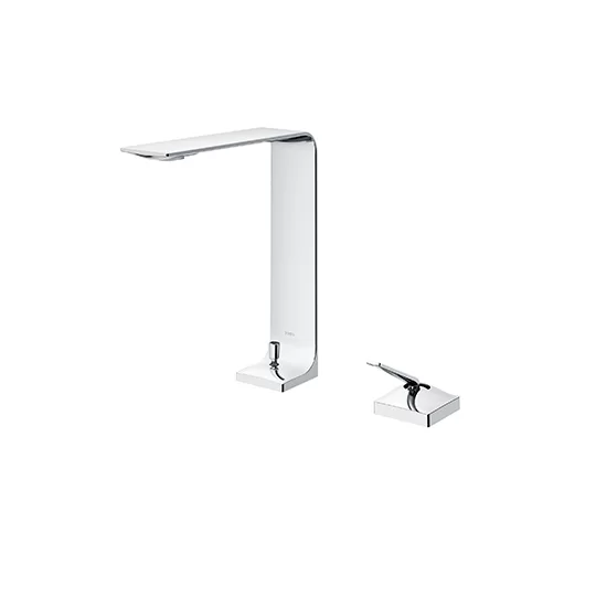 TLP02307B tall vessel single lever washbasin faucet with pop-up waste chrome finish