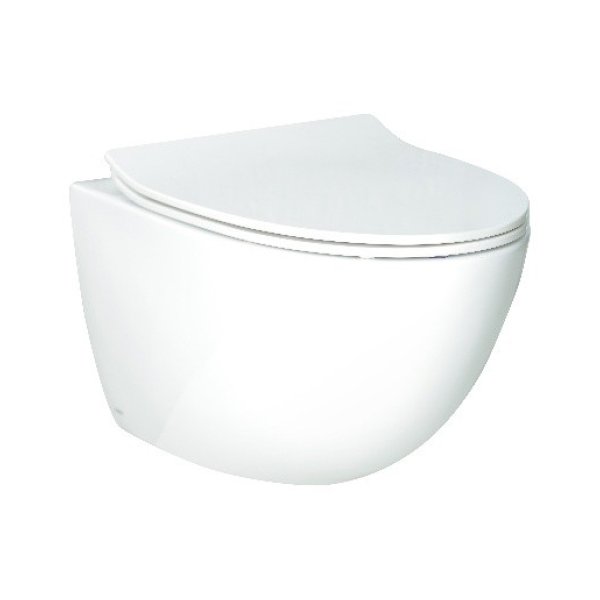 TOTO CW592MUNW1 TC600VS wall hung toilet with TORNADO FLUSH and CEFIONTECT technology